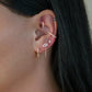 Protect ear stud - Plaqué or rose
