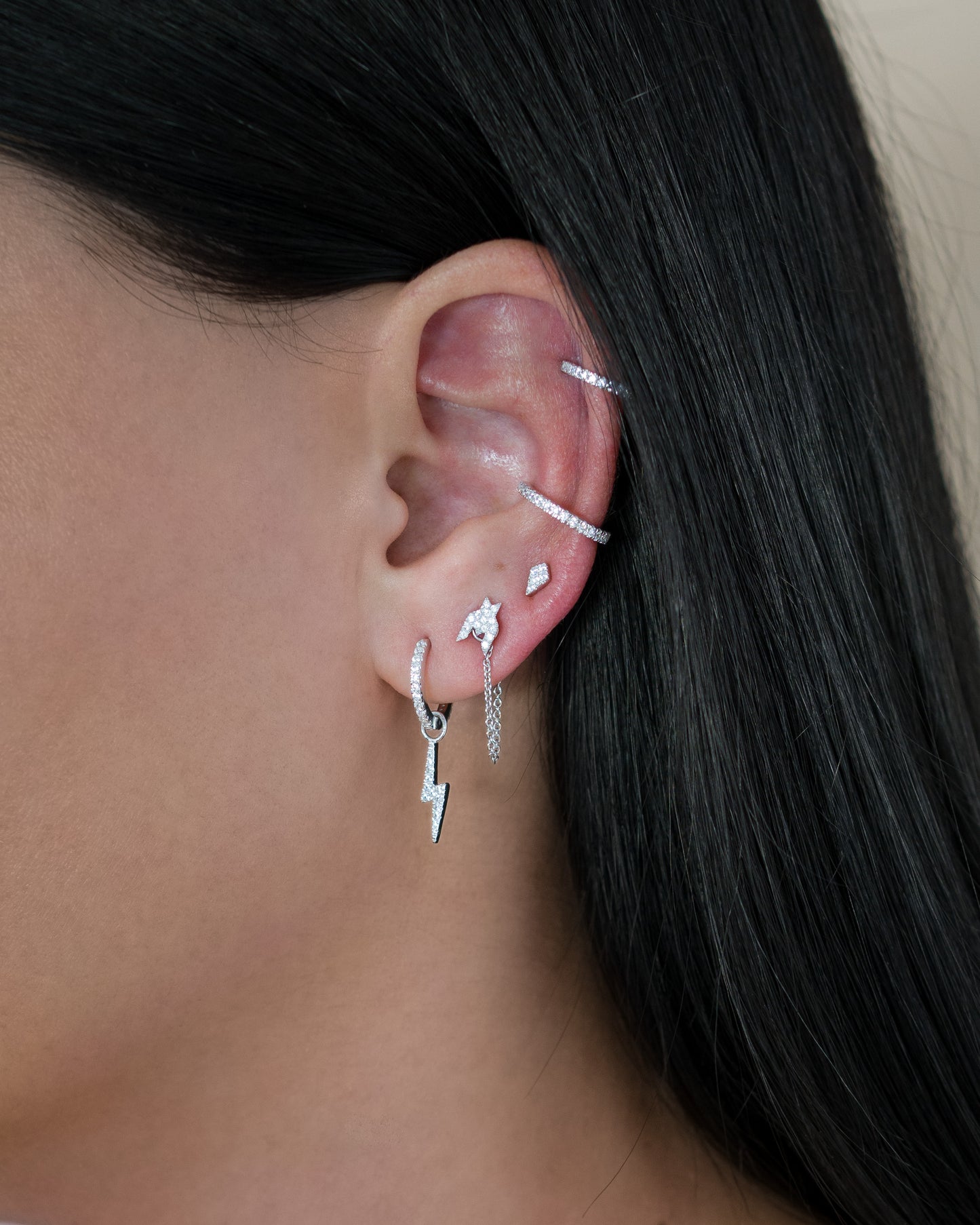 Conch Earcuff - Argent 925