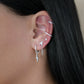 Savage ear stud - Argent 925