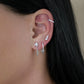 Iconic ear stud - Argent 925