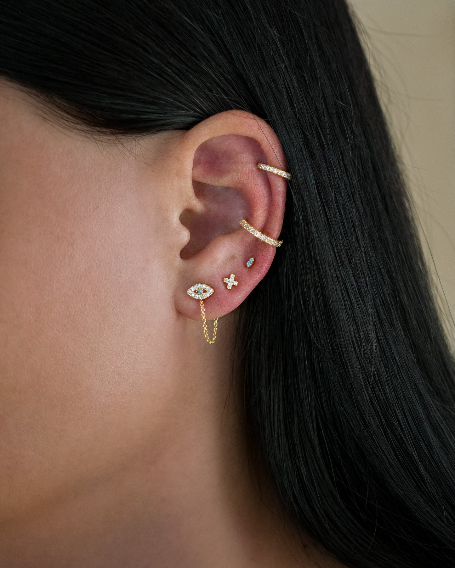 Helix Earcuff - Plaqué or jaune