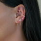 Conch Earcuff - Plaqué or rose