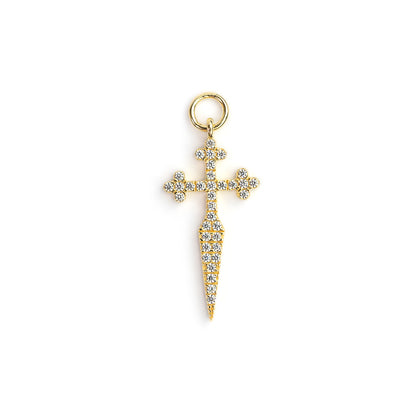 Eternity charm - Plaqué or jaune