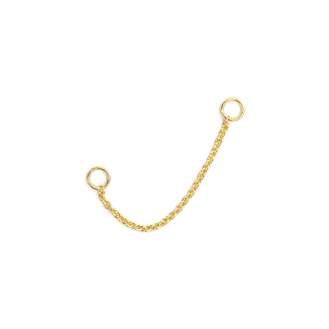 Chain charm - Plaqué or jaune