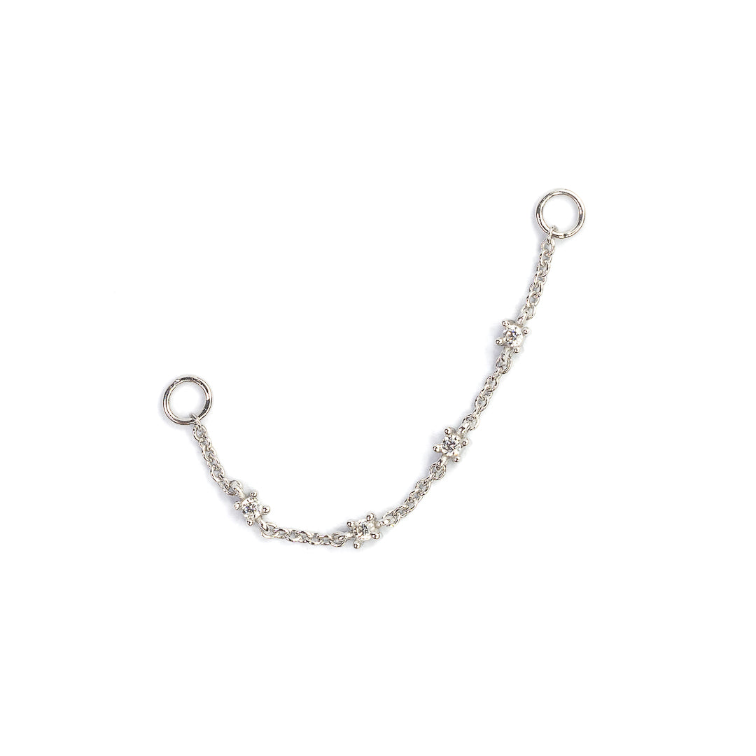 Shiny chain charm - Argent 925