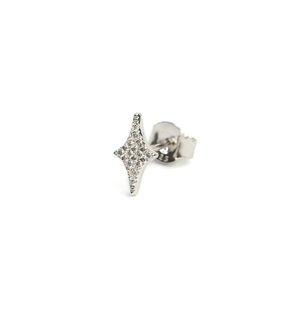 Fairy ear stud - Argent 925