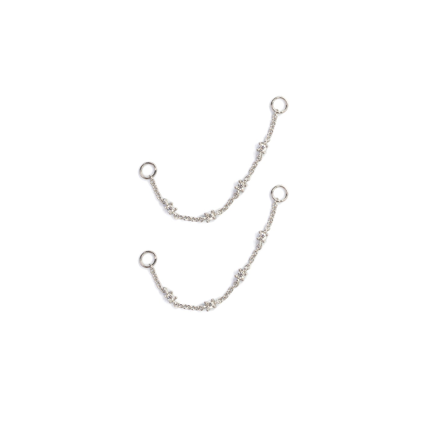 Shiny chain charm - Argent 925