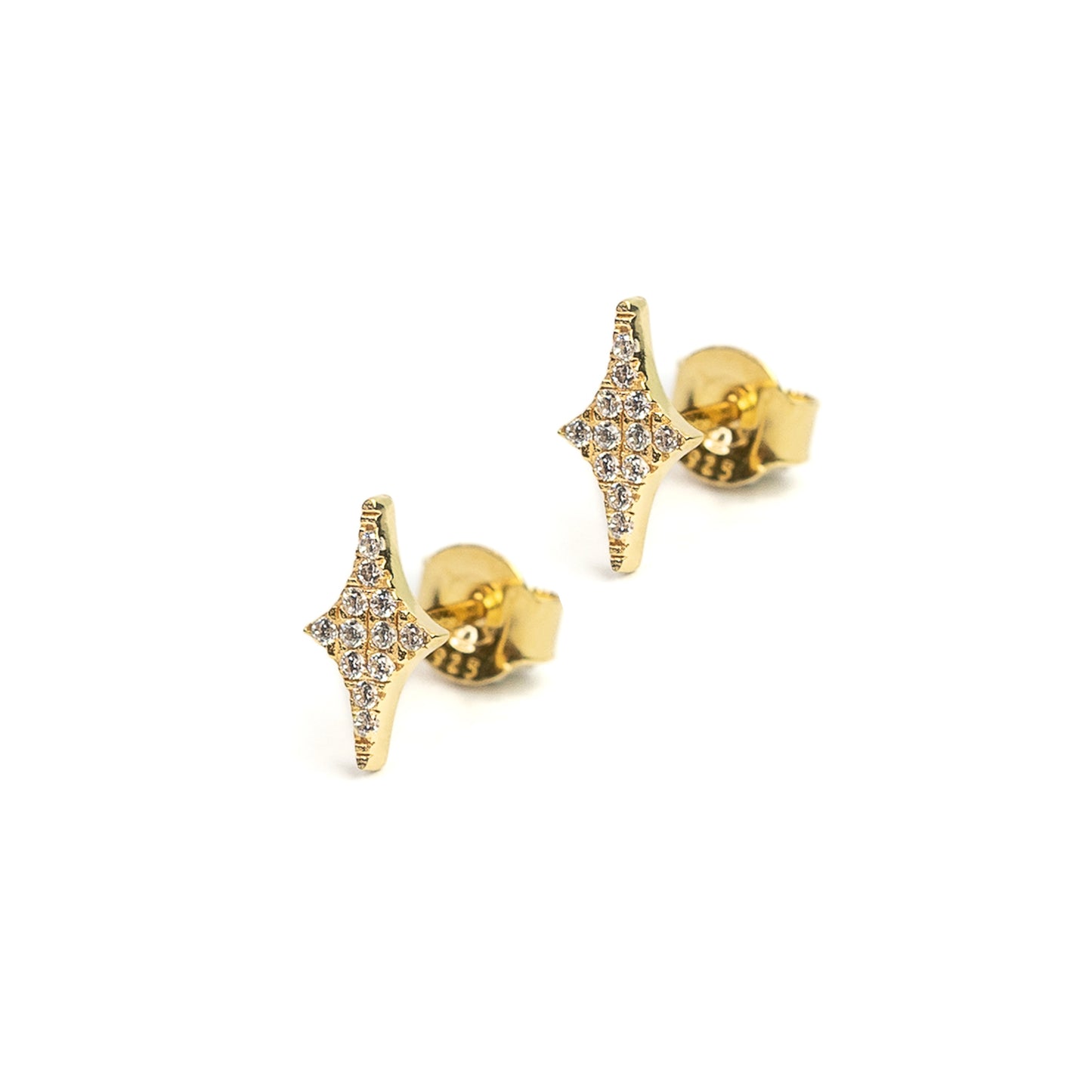 Fairy ear stud - Plaqué or jaune